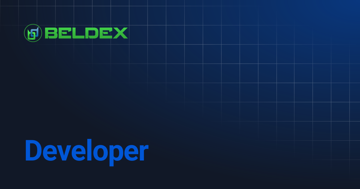 Developer | Beldex